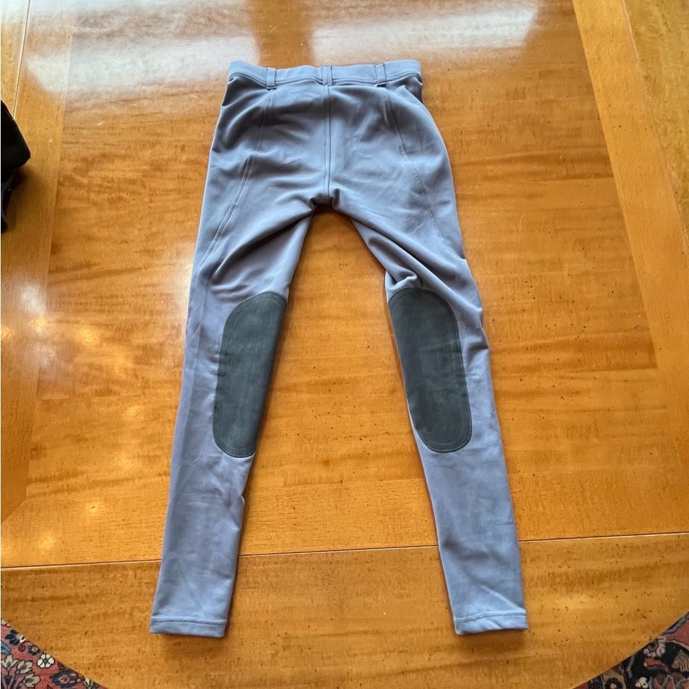 Irideon Women’s Equestrian knee patch Riding Pants In blue size small